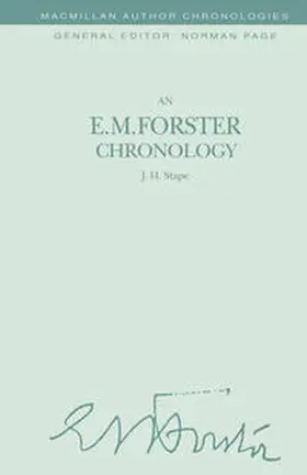 Stape |  An E. M. Forster Chronology | eBook | Sack Fachmedien