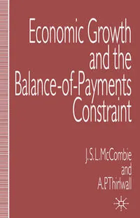 McCombie / Thirlwall |  Economic Growth and the Balance-of-Payments Constraint | eBook | Sack Fachmedien