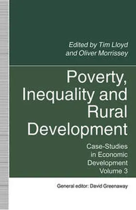 Greenaway / Lloyd / Morrisey |  Poverty, Inequality and Rural Development | eBook | Sack Fachmedien