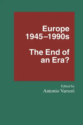 Varsori |  Europe 1945-1990s | Buch |  Sack Fachmedien