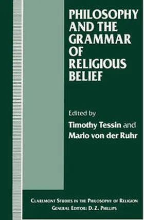 von der Ruhr / Tessin |  Philosophy and the Grammar of Religious Belief | eBook | Sack Fachmedien