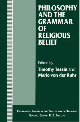 von der Ruhr / Tessin |  Philosophy and the Grammar of Religious Belief | Buch |  Sack Fachmedien