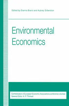 Boero / Silberston |  Environmental Economics | eBook | Sack Fachmedien