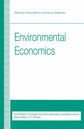 Boero / Silberston |  Environmental Economics | Buch |  Sack Fachmedien