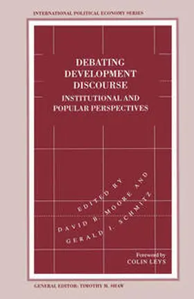 Moore / Schmitz |  Debating Development Discourse | eBook | Sack Fachmedien