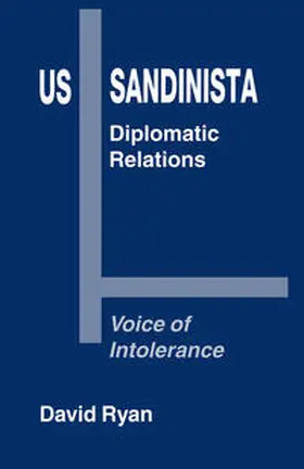 Ryan |  US-Sandinista Diplomatic Relations | eBook | Sack Fachmedien