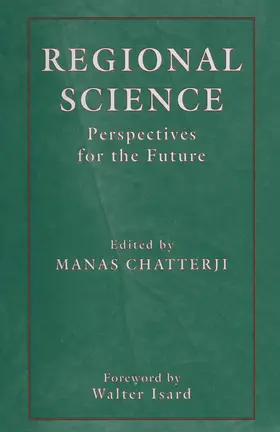 Chatterji |  Regional Science: Perspectives for the Future | Buch |  Sack Fachmedien