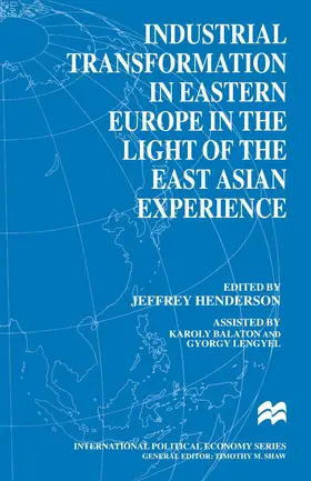 Henderson / Balaton / Lengyel |  Industrial Transformation in Eastern Europe in the Light of the East Asian Experience | Buch |  Sack Fachmedien