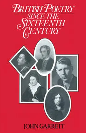 Garrett |  British Poetry Since the Sixteenth Century | eBook | Sack Fachmedien