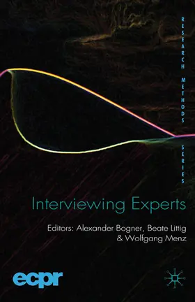 Bogner / Menz / Littig |  Interviewing Experts | Buch |  Sack Fachmedien