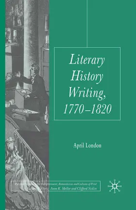 London |  Literary History Writing, 1770-1820 | Buch |  Sack Fachmedien