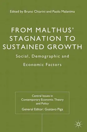 Chiarini / Malanima |  From Malthus' Stagnation to Sustained Growth | Buch |  Sack Fachmedien