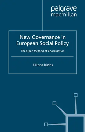 Büchs |  New Governance in European Social Policy | Buch |  Sack Fachmedien