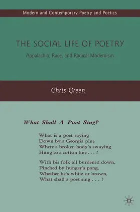 Green |  The Social Life of Poetry | Buch |  Sack Fachmedien