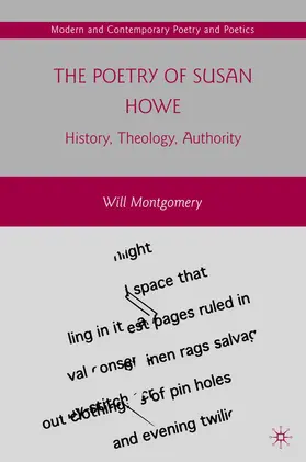 Montgomery |  The Poetry of Susan Howe | Buch |  Sack Fachmedien