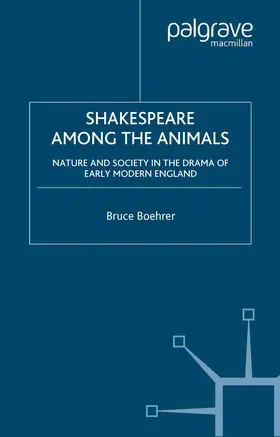 Boehrer |  Shakespeare Among the Animals | Buch |  Sack Fachmedien