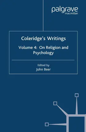 Coleridge / Beer |  On Religion and Psychology | Buch |  Sack Fachmedien