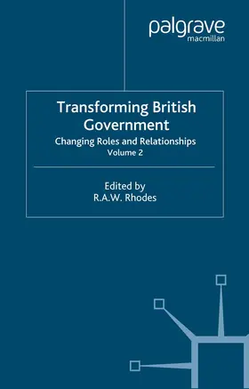 Rhodes |  Transforming British Government | Buch |  Sack Fachmedien
