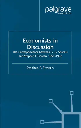 Frowen |  Economists in Discussion | Buch |  Sack Fachmedien
