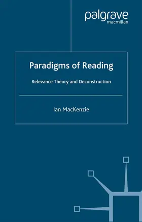 MacKenzie |  Paradigms of Reading | Buch |  Sack Fachmedien