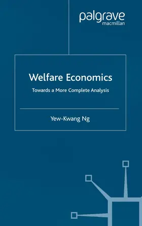 Ng | Welfare Economics | Buch | 978-1-349-42943-1 | www2.sack.de