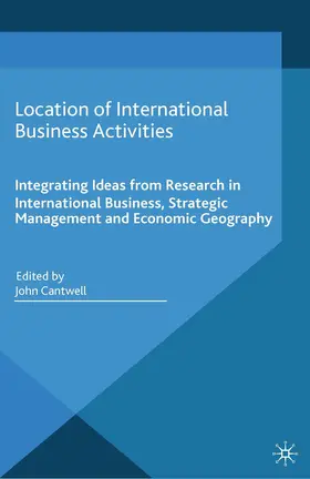 Cantwell |  Location of International Business Activities | Buch |  Sack Fachmedien