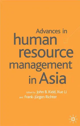 Banerjee / Richter / Li |  Advances in Human Resource Management in Asia | Buch |  Sack Fachmedien