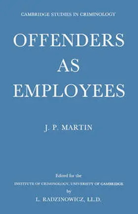 NA |  Offenders as Employees | eBook | Sack Fachmedien