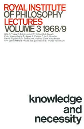 NA |  Knowledge and Necessity | eBook | Sack Fachmedien