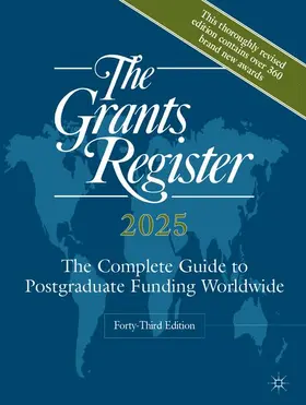  The Grants Register 2025 | Buch |  Sack Fachmedien