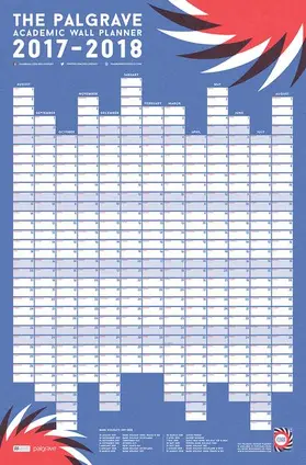 Study Skills |  The Palgrave Academic Wall Planner 2017-18 | Sonstiges |  Sack Fachmedien