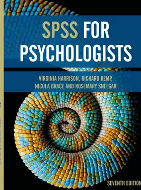 Harrison / Kemp / Brace |  SPSS for Psychologists | Buch |  Sack Fachmedien
