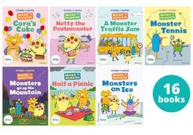 Knapman / Clements / Russ |  Stories for Maths: KS1: Make it Monsters (16 book pack) | Buch |  Sack Fachmedien