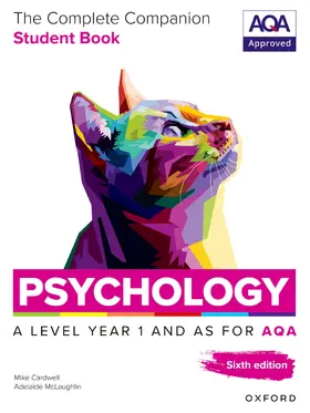 Cardwell / McLaughlin |  The Complete Companions for AQA Psychology A Level: Year 1 and AS Student Book, 6th Edition | Buch |  Sack Fachmedien