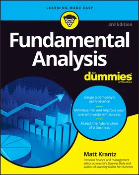 Krantz |  Fundamental Analysis for Dummies | Buch |  Sack Fachmedien