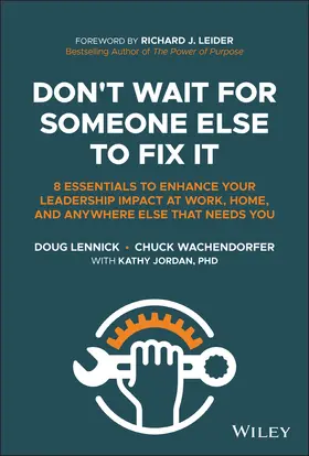 Lennick / Wachendorfer |  Don't Wait for Someone Else to Fix It | Buch |  Sack Fachmedien