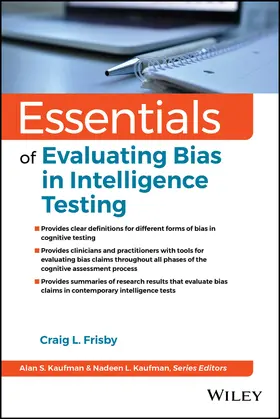 Frisby | Essentials of Evaluating Bias in Intelligence Testing | Buch | 978-1-394-18447-7 | sack.de