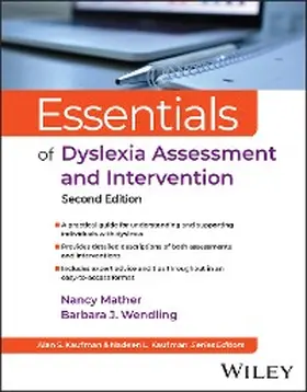 Mather / Wendling |  Essentials of Dyslexia Assessment and Intervention | eBook | Sack Fachmedien