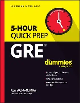 Woldoff |  GRE 5-Hour Quick Prep For Dummies | eBook | Sack Fachmedien