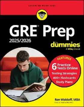 Woldoff |  GRE Prep 2025/2026 For Dummies | eBook | Sack Fachmedien