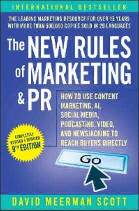 Scott |  The New Rules of Marketing & PR | eBook | Sack Fachmedien
