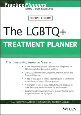 Evosevich / Bruce / Jongsma |  The LGBTQ+ Psychotherapy Treatment Planner | Buch |  Sack Fachmedien