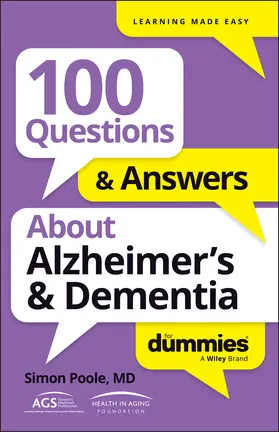 Poole |  100 Questions & Answers about Alzheimer's & Dementia for Dummies | Buch |  Sack Fachmedien