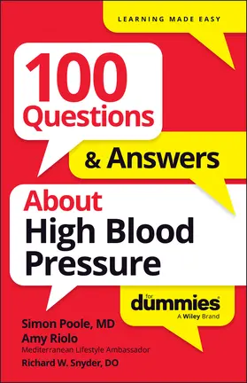 Poole / Riolo |  100 Questions & Answers about High Blood Pressure for Dummies | Buch |  Sack Fachmedien
