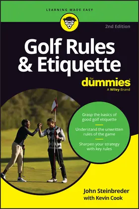 Steinbreder / Cook |  Golf Rules & Etiquette for Dummies | Buch |  Sack Fachmedien