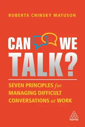 Matuson | Can We Talk? | Buch | 978-1-3986-0130-7 | www2.sack.de