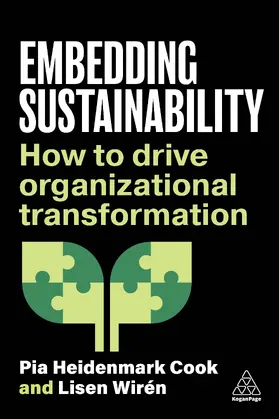 Cook / Wirén | Embedding Sustainability | Buch | 978-1-3986-1580-9 | www2.sack.de