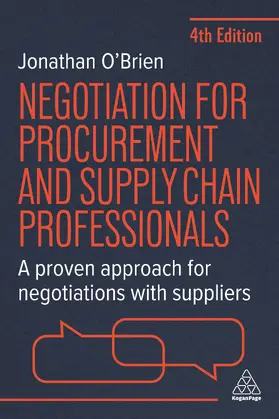 O'Brien | Negotiation for Procurement and Supply Chain Professionals | Buch | 978-1-3986-2096-4 | www2.sack.de