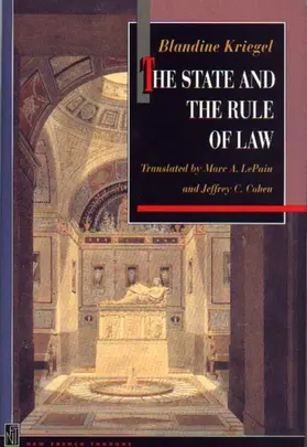 Kriegel |  The State and the Rule of Law | eBook | Sack Fachmedien