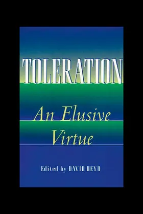 Heyd |  Toleration | eBook | Sack Fachmedien